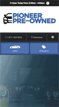 Mobile Screenshot of pioneerpreowned.com